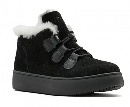 Обувь ортопедическая сложная на утеплённой подкладке ботинки женские цв.черный 85309-201-В фото 1