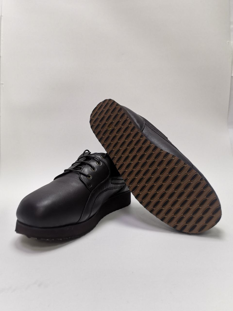 Обувь ортопедическая сложная полуботинки мужские цв.коричневый 8122 ш фото 4