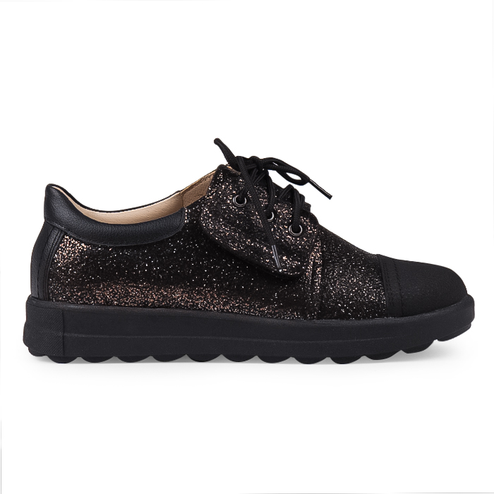 Полуботинки цв.коричнево-черный TW-462-1 фото 4