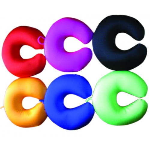 Подушка под голову (в форме подковы 30х30) цвет синий F 8031  фото 1