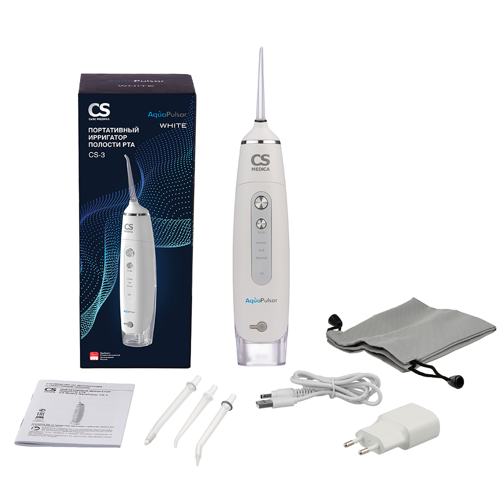 Портативный ирригатор полости рта CS Medica AquaPulsar СS-3 фото 12