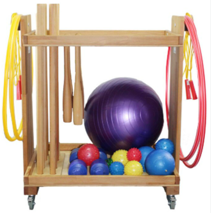Тележка с гимнастическими снарядами фото 1