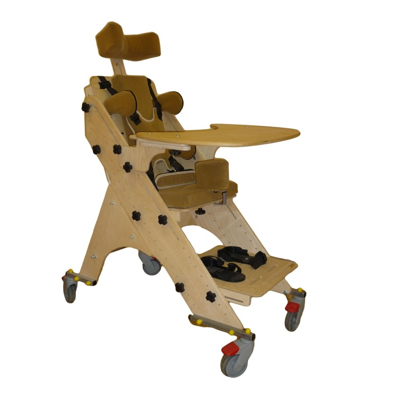 Опора функциональная для сидения для детей-инвалидов "Я МОГУ!" ОС-005 на деревянной раме фото 3