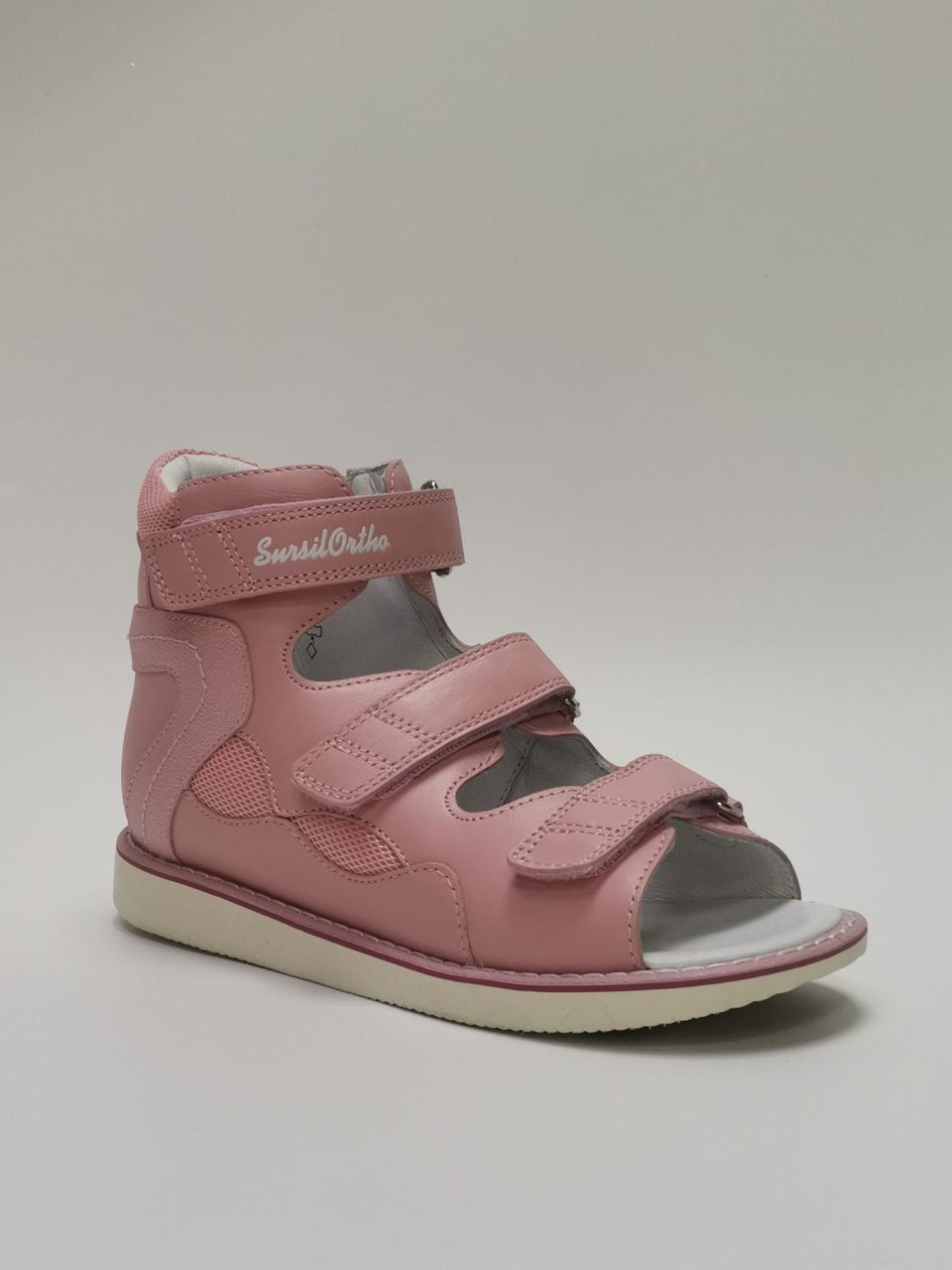 Сандалии ортопедические открытый нос на девочку 15-352М фото 3