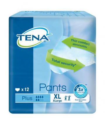 Подгузники-трусы TENA ПАНТС /ХL/ № 12 фото 1