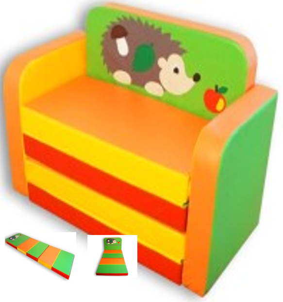 Диван Мат "Ежик" 100*50*70 см фото 1