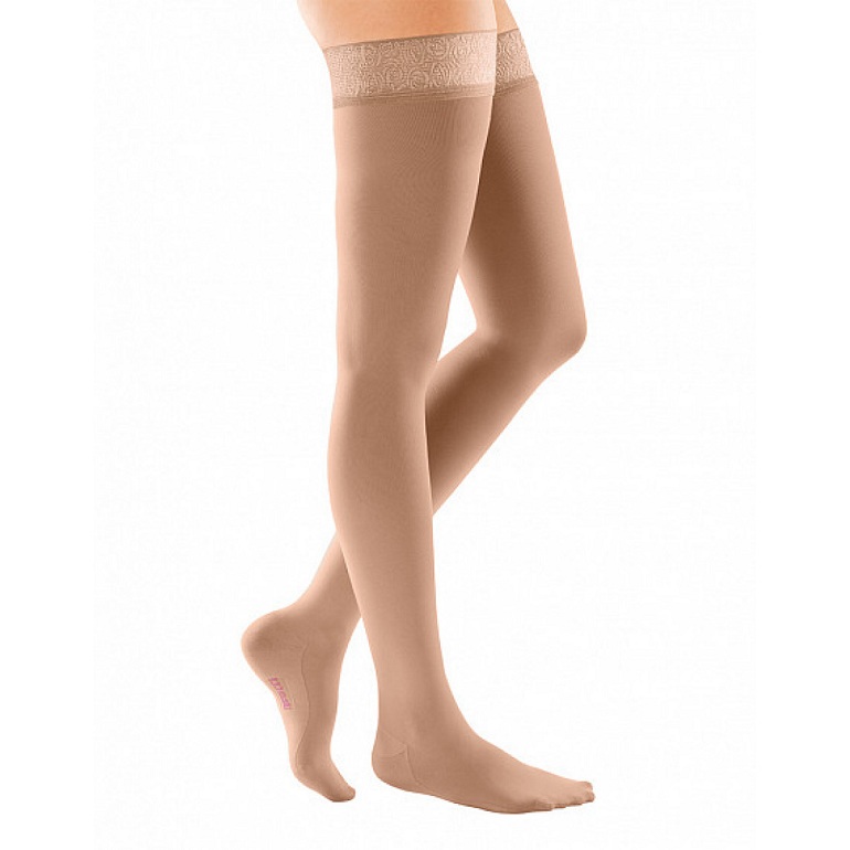 Чулки женские Medi, с закрытым носом на широкое бедро ELEGANCE 289 (длина 72-83 см) фото 1